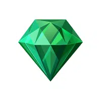Emerald Green Thing that start E for kids