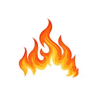 Flaming | F letter Things for kids in English