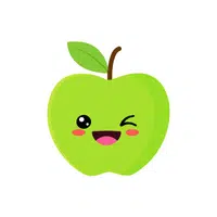 Green Apple | G letter Things names for kids