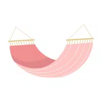 Hammock chair | H letter Things names for Kids