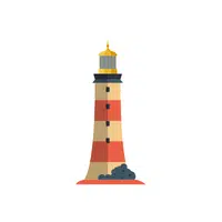 Harbor lighthouse | H letter Things names for Kids