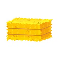 Hay bale | H letter Thing for Kids