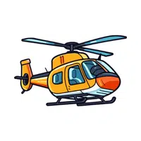 Helicopter model | H letter Thing for Kids