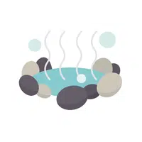 Hot spring | H letter Things names for Kids