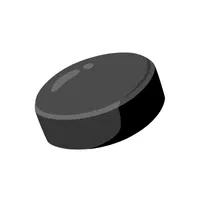 Ice hockey puck Thing that start with I for Kids