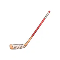 Ice hockey stick Thing that start with I for Kids