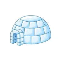 Igloo Thing that start with I for Kids