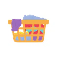 Laundry Basket | Cleaning Tool Name in English