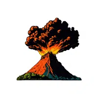 Volcano | Nature Vocabulary Words in English