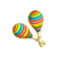 Maracas | M letter things for Kids in English
