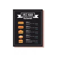 Menu | thing for kids