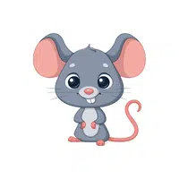 Mouse | M letter things for Kids in English