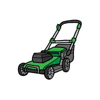 Mower | M letter things for Kids in English