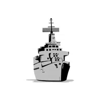 Navy Ship | N letter things names for Kids