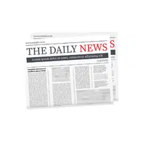 Newspaper | N letter thing name for Kids