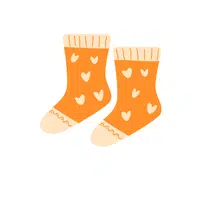 Orange Socks | thing for kids