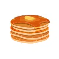 Pancake | P letter things Names for Kids
