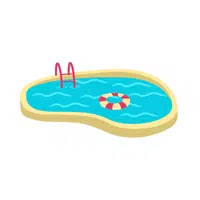 Pool | P letter things Names for Kids