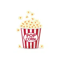 Popcorn | P letter things Names for Kids