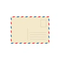Postcard | P letter things Names for Kids
