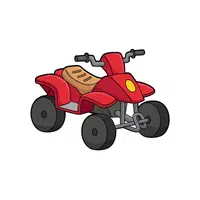 Quad Bike | Q letter Things Names for kids