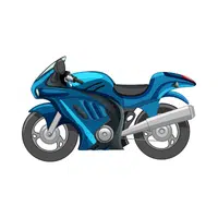 Racing Bike | R letter things Names for Kids