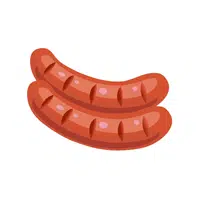 Sausage | S letter Things Names in English