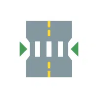 Curb | Road vocabulary words in English