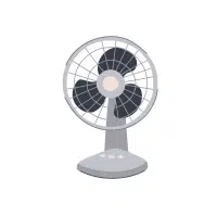 Desk Fan | Types of Fans Names in English