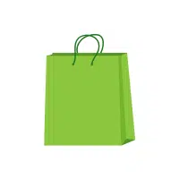 Flat Handle Paper Bag | Types of Shopping bags name