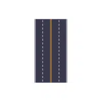 Lane | Road vocabulary word in English