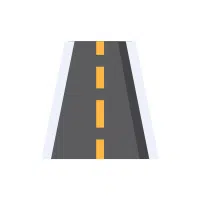 Main road | Road vocabulary word in English