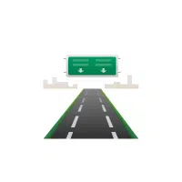 Motorway | Road vocabulary word in English