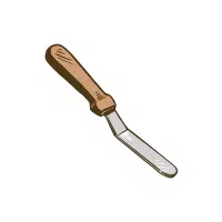 Offset Spatula | Type of Cooking utensil name