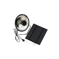 Solar-Powered Fan | Types of Fans Names in English