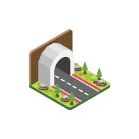 Underpass | Road vocabulary words in English