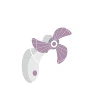 Wall-Mounted Fan | Types of Fans Names in English