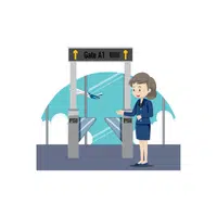 Boarding gate