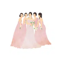 Bridesmaid | Wedding vocabulary words in English
