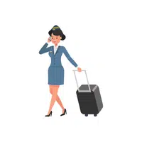 Cabin crew | Airport vocabulary words in English
