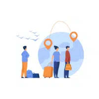 Immigration queue | Airport vocabulary words in English