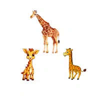 Tower of Giraffes | Animals groups names in English