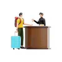 Transfer desk