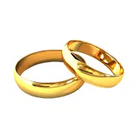 Wedding ring | Wedding vocabulary words in English