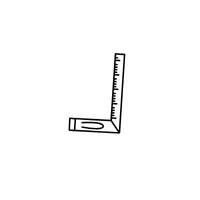 Carpenter square | Woodworking item in English