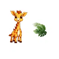 Giraffe – Leaves - Animals Foods Names