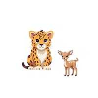 Leopard – Deer - Animals Foods Names