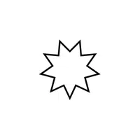 Nine-Pointed Star - Religious Symbols Names