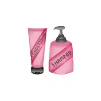 Travel-size shampoo