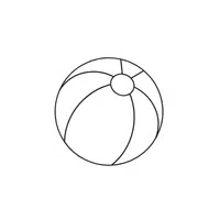 Ball | Coloring Book Objects Names in English
